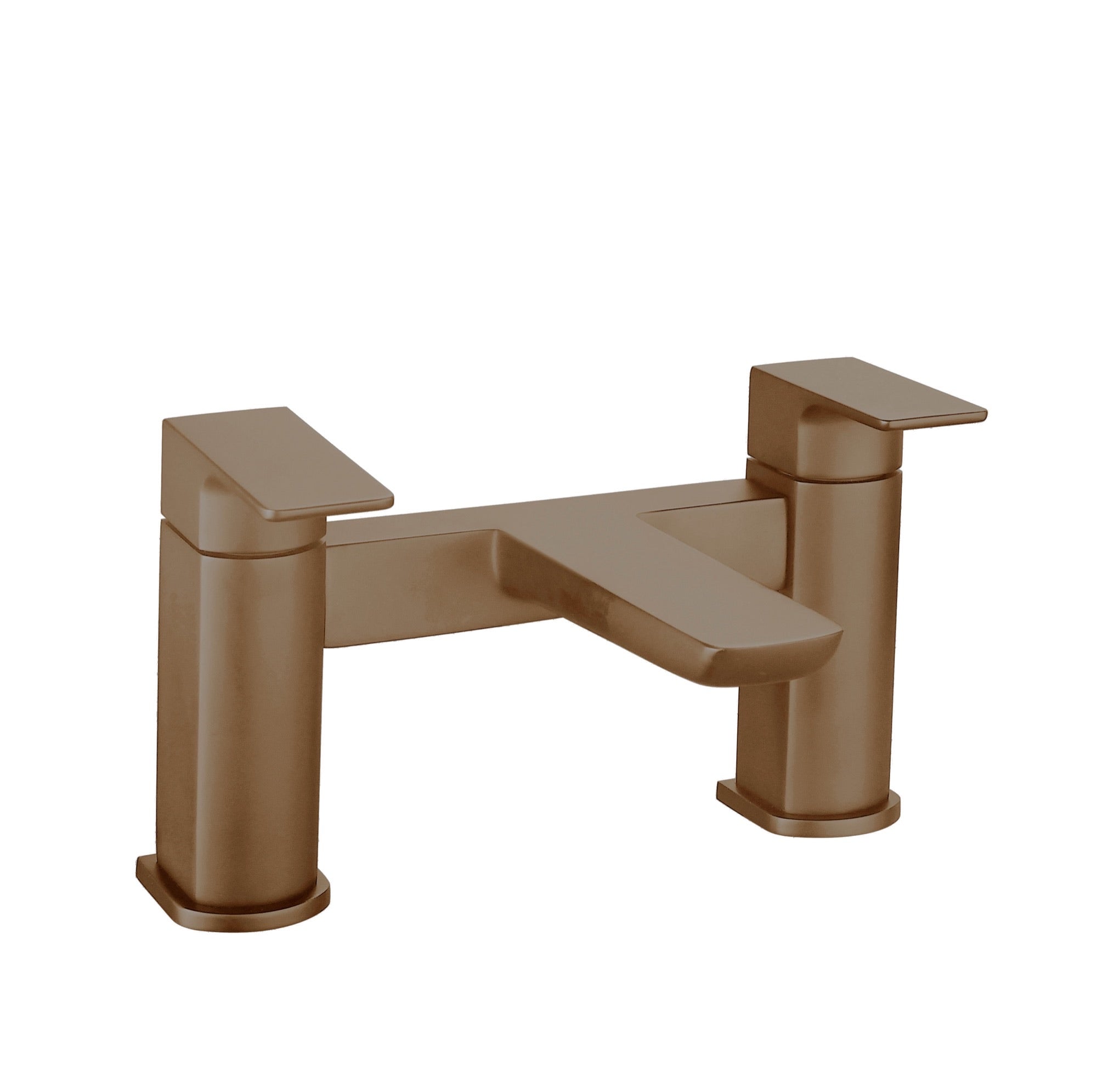 Harwich Deck Mounted Bath Filler - Brushed Bronze (BT8147)